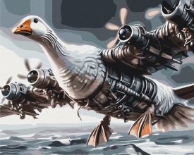 Картины по номерам Bombogini gusini 40x50 Brushme BS54389