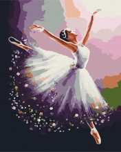 Картины по номерам Волшебная балерина 48x60 Brushme BS7131L