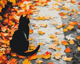 Картини за номерами Бдіт осінь 40x50 Brushme BS54359