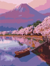 Картины по номерам Утреннее побережье 30x40 Brushme RBS32542