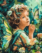 Картини за номерами Шепіт крил 48x60 Brushme BS53986L