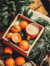 Картины по номерам Аромат праздников 30x40 Brushme RBS1022