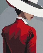 Картины по номерам Тайна красного 48x60 Brushme BS53812L