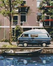 Картины по номерам Фургон путешественника 48x60 Brushme BS52448L