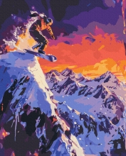 Картины по номерам Покоритель гор 40x50 Brushme BS54104