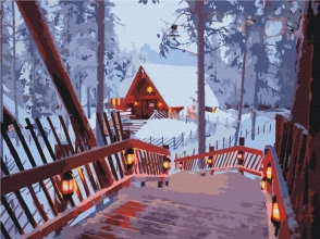 Картины по номерам Зимний комфорт 30x40 Brushme RBS52773