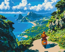 Картины по номерам На встречу горизонту 40x50 Brushme BS54237