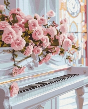 Картины по номерам Романтическое пианино 40x50 Brushme BS54045