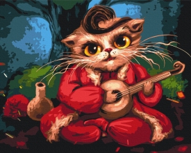 Картины по номерам Кот Мамай © Марианна Пащук 40x50 Brushme BS54423