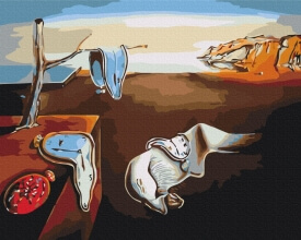 Картины по номерам Постоянство памяти 48x60 Brushme BS3980L