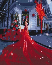 Картины по номерам За мгновение к празднику 48x60 Brushme BS52708L