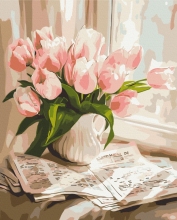 Картины по номерам Утро в лучах нежности 40x50 Brushme BS54276