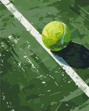 Картини за номерами Тенісний мяч 40x50 Brushme BS54098