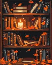 Картини за номерами Осіння поличка 40x50 Brushme BS54373