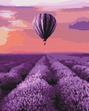 Картины по номерам Воздушный шар в Провансе 48x60 Brushme BS32305L