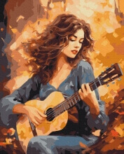 Картины по номерам Осенняя баллада 48x60 Brushme BS53787L