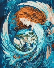 Картины по номерам Объятия Вселенной 40x50 Brushme BS54018