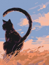 Картины по номерам Моя половинка 2 30x40 Brushme RBS1033