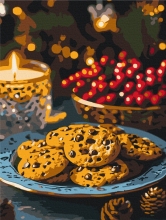 Картины по номерам Время горячего печенья 30x40 Brushme RBS1020