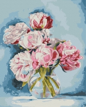 Картины по номерам Пионы в вазе © Iryna Ponna 40x50 Brushme BS54284
