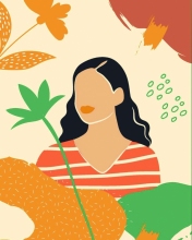 Картини за номерами Триптих Літній стиль 1 48x60 Brushme BS52437L