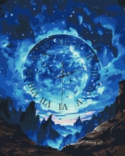 Картины по номерам В пространстве времени 40x50 Brushme BS54005