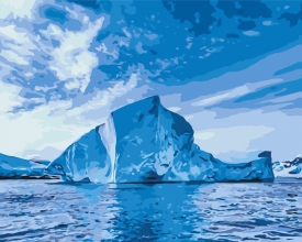Картины по номерам Ледяное королевство © Андрей Зотов 40x50 Brushme BS54272