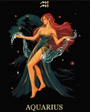 Картини за номерами Водолій © Соломія Ковальчук 40x50 Brushme BSB0043