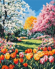 Картини за номерами Чарівність весни 40x50 Brushme BS54236