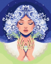 Картины по номерам Владычица тишины © Polina Skurykhina 40x50 Brushme BS54322