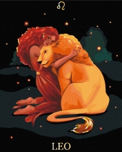 Картины по номерам Лев © Соломия Ковальчук 40x50 Brushme BSB0042