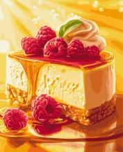 Картини за номерами Чизкейк медовий 40x50 Brushme BS54439