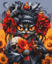 Картины по номерам Киця Помста © Маріанна Пащук 48x60 Brushme BS53829L