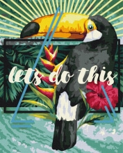 Картини за номерами Літній принт 48x60 Brushme BS52420L