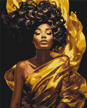 Картини за номерами Одягнена у промені 48x60 Brushme BS54007L