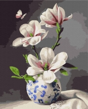 Картины по номерам Натюрморт с орхидеей 48x60 Brushme BS51906L