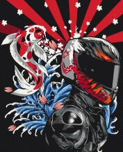 Картины по номерам Стихія швидкості 48x60 Brushme BS53709L