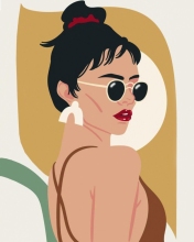 Картини за номерами Триптих Осінній стиль 1 48x60 Brushme BS52584L