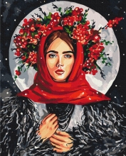 Картины по номерам Душа украинской зимы © Карина Зимина 40x50 Brushme BS54202