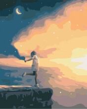 Картини за номерами Космічний політ 40x50 Brushme BS32270