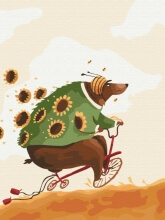 Картины по номерам Ведмежі пригоди © Yana Kozak 30x40 Brushme KBS0123