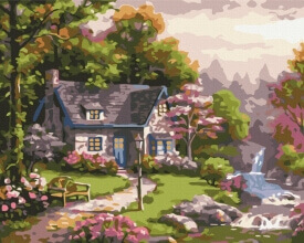 Картины по номерам Сказочный лес 48x60 Brushme BS51823L