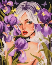 Картины по номерам Цветочная мольфарка © Polina Skurykhina 40x50 Brushme BS54320