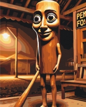 Картины по номерам TUNG TUNG TUNG SAHUR 40x50 Brushme BS54387