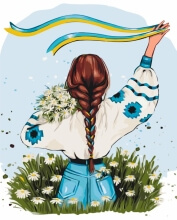 Картини за номерами Україна у квітах ©Alla Berezovska 40x50 Brushme BS53130