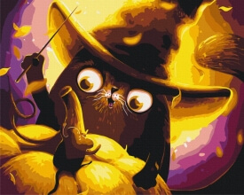 Картины по номерам Котик Волшебник ©Марианна Пащук 48x60 Brushme BS53333L