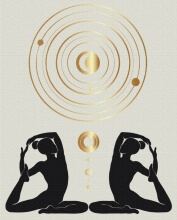 Картины по номерам Мистецтво гармонії № 3 48x60 Brushme BS53678L