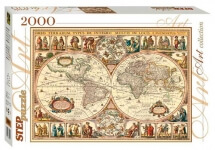 Пазл Історична карта світу 2000 ел. 84003 ST84003