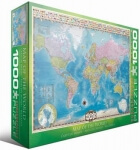 Пазл Карта мира 1000 эл 6000-0557 EG6000-0557