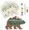 Пазл 3D раскраска Медведь CWP04 CreatifWood